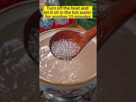 How to cook sago