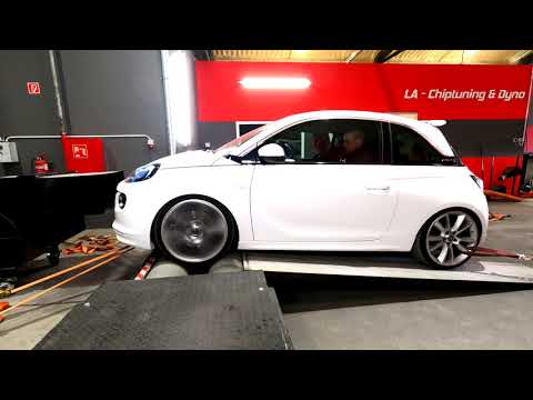 🚗 Opel Adam 1.4T 150Hp@185Hp📈 LA-Chiptuning & Dyno