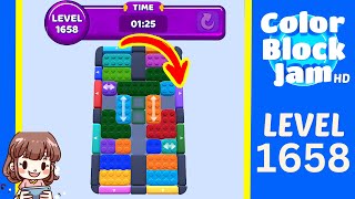 Soluzione del Livello 1658 di Color Block Jam