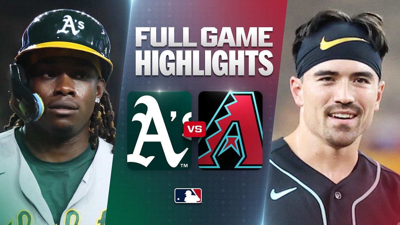 ATHLETICS vs. D-BACKS: Official Full Game Highlights (July 21) | 2026 MLB Season