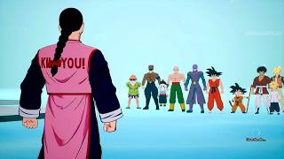 Todas las interacciones de Tao Pai Pai en Sparking ZERO Super Limit Breaking NEO