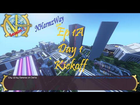 NHarmzWay Plays GregTech Season 2   Modded Minecraft   Ep 1A   Day 1 Kickoff