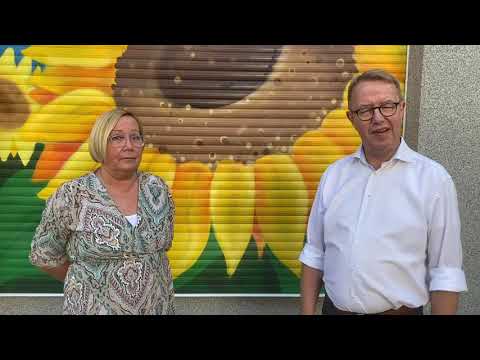 Ratskandidat Peter Sager zu Gast beim Pflegedienst Sonnenblume