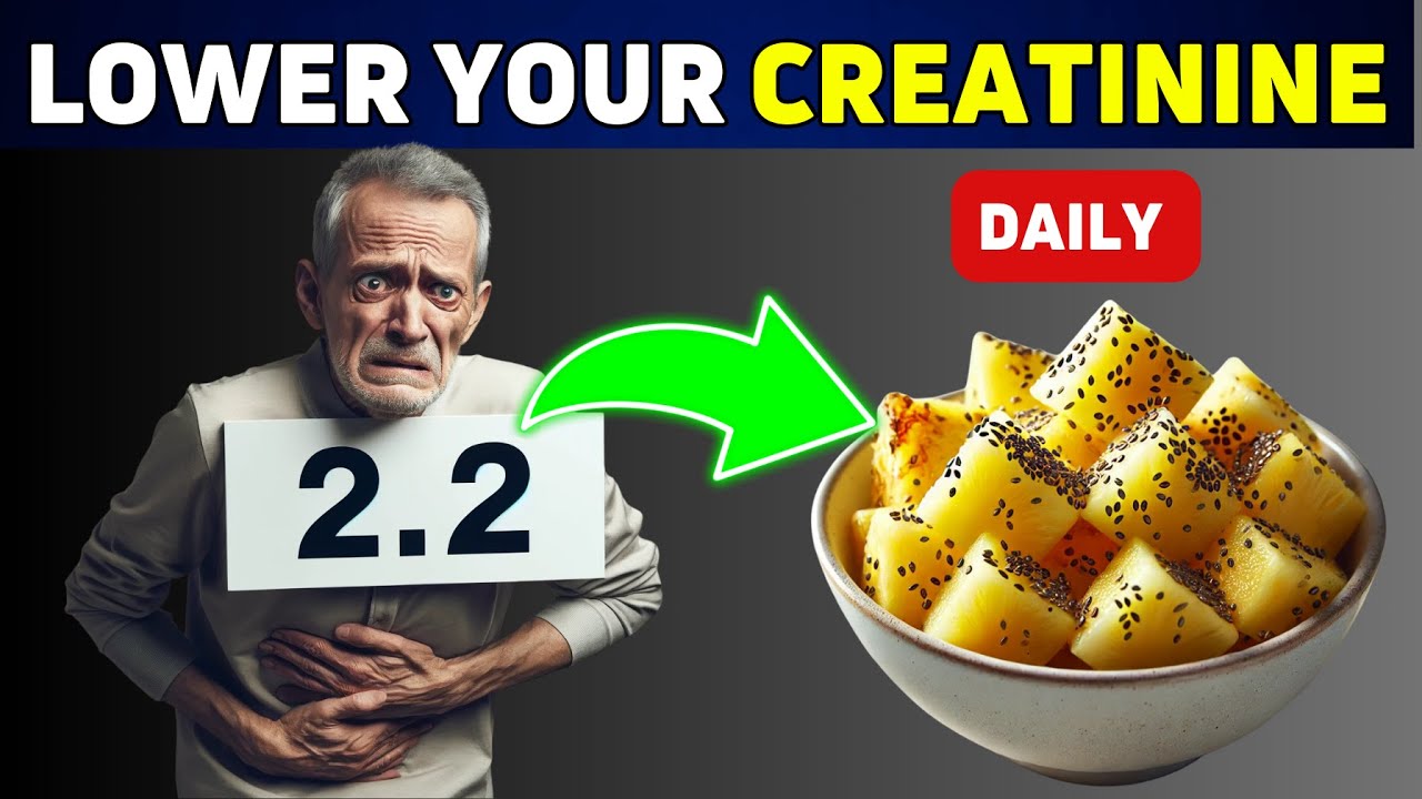 You cannot LOWER your Creatinine if you don't Eat these 10 Foods | Kidney Health