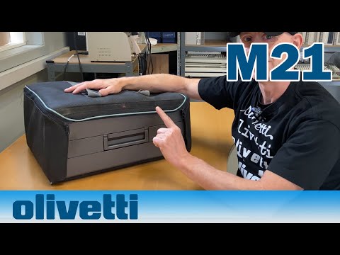 Olivetti M21 - The Portable version of Olivetti M24