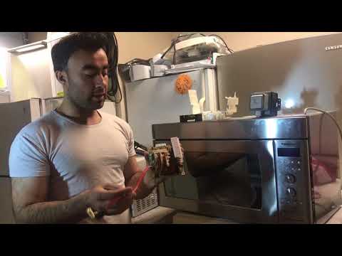 Panasonic microwave runs for 2 seconds then shuts off