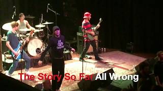 The Story So Far - &quot;All Wrong&quot; Live. Cauliflower War with Turnstile (HD)