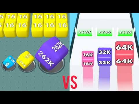 2048 Hole VS 2048 Cube Run