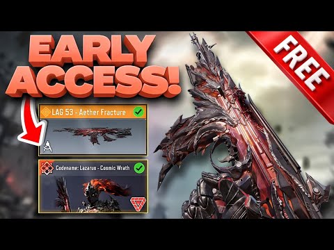 I Got FREE Mythic Lazarus & LAG 53 - Aether Fracture in CODM 😱