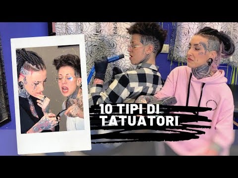 10 TIPI DI TATUATORI