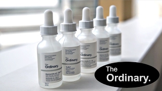 The Ordinary Review Pt.1 | Buffet, Niacinamide, HA+B5, Arbutin, Matrixyl