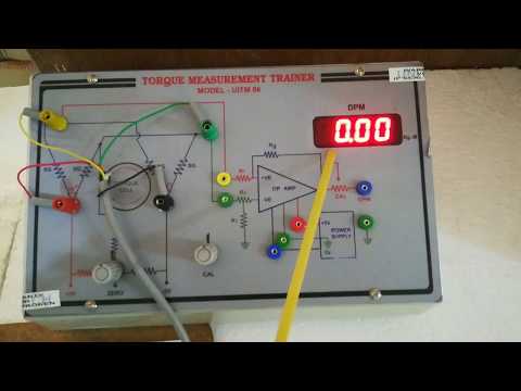 Analog digital torque trainer, for laboratory