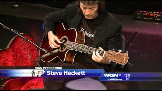 Steve Hackett - WGN Chicago News "Horizon's" and "Black Light" 2013