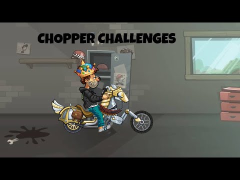 Chopper Challenges with PREMIUM Skin | Hill Climb Racing 2
