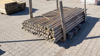 Parti Trykimpr&aelig;gnerede hegnsp&aelig;le - 74 styk other building material | Image 4 - Machineryline