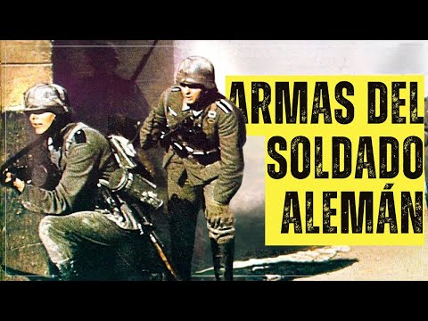 Qué armas y equipo usó el soldado alemán en la Segunda Guerra Mundial