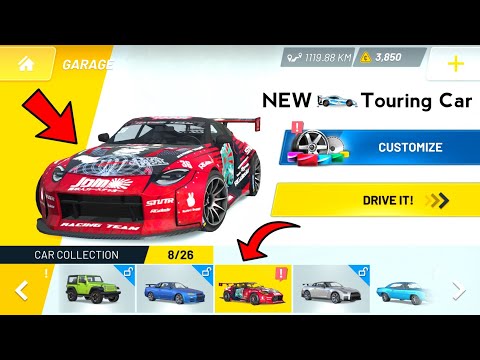NEW Touring Car Mega Skin - Extreme Car Driving Simulator 2022 Update - New Update Version 6.56.0