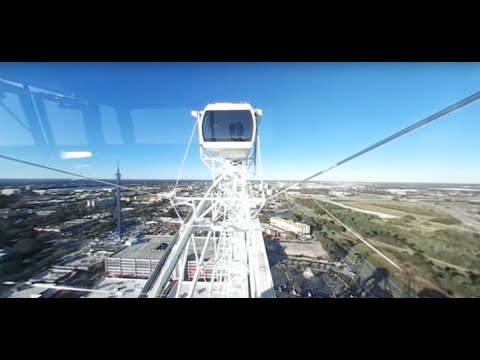 Ride the Orlando Eye, aka The Wheel at ICON Park, with 360 camera video!