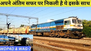 last diesel loco run of Jaisalmer-Kathgodam Ranikhet express 15013  and crossing marudhar express