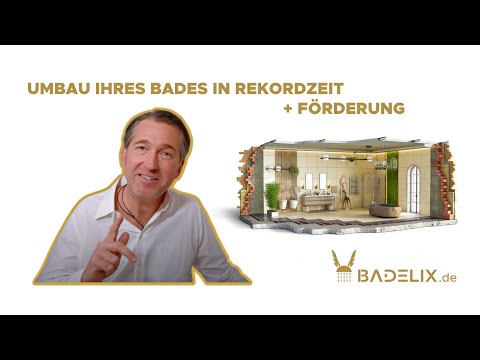 In nur 4 Schritten zur barrierearmen Dusche - Umbau Ihres Bades in Rekordzeit