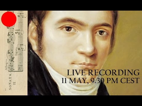 🔴LIVE Recording of Beethoven Sonata Opus 14/2, Allegro
