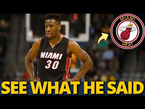 SEE WHAT HE SAID! IT SURPRISED EVERYONE! MIAMI HEAT NEWS