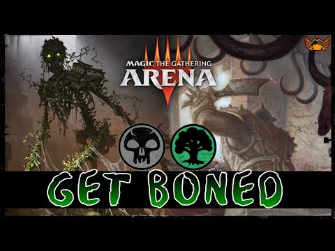 MEATY BONES | MTG Arena - Golgari Skeleton Swarm Sacrifice Life Drain Jank New Capenna Standard