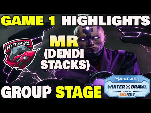 FLYTOMOON VS MR DENDI Game 1 Maincast Winter Brawl