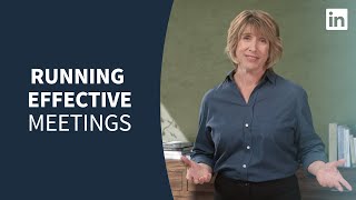 Project Management Tutorial - Running EFFECTIVE MEETINGS