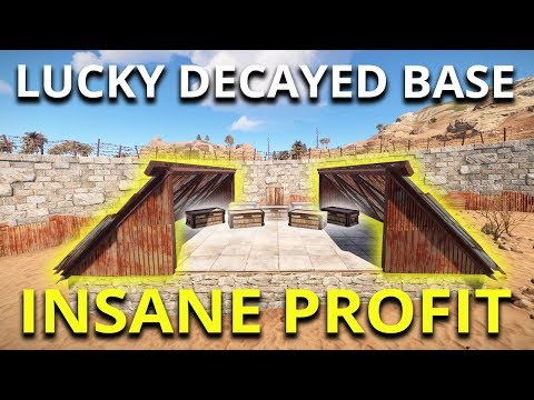 RUST DECAYED BASE JACKPOT! EASY LOOT! - Rust Solo Survival Gameplay