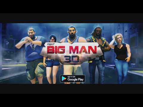 Big Man 3D: Fighting Games Video