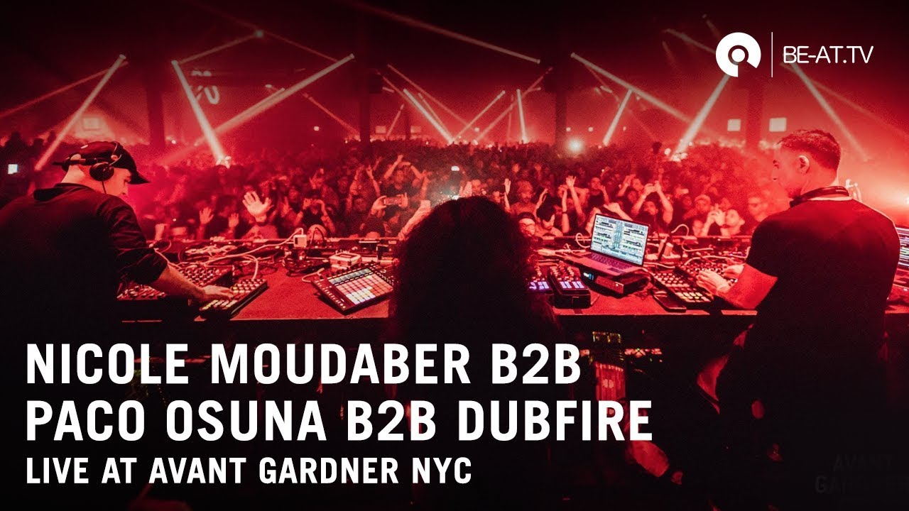 Nicole Moudaber b3b Dubfire b3b Paco Osuna - Live @ MoodRAW, Outpost NYC 2018