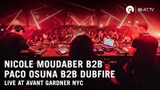 Nicole Moudaber b3b Dubfire b3b Paco Osuna - Live @ MoodRAW, Outpost NYC 2018