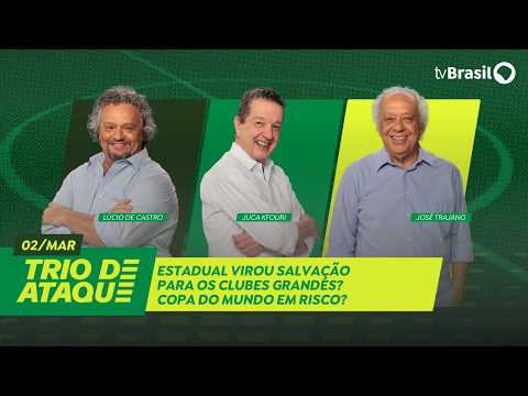 Trio de Ataque | Estadual virou salvação para os clubes grandes? Copa do Mundo em risco?
