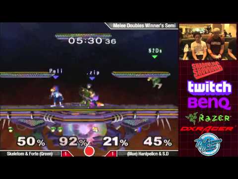Shadowloo Showdown 6 Melee Doubles - Skeletom & Forte vs Hardpelicn & S.D