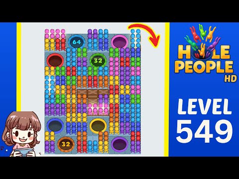 Hole People Level 549 Solution Walkthrough