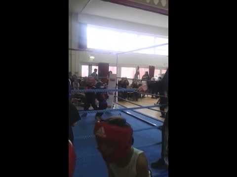 Callum Clarke first boxing show