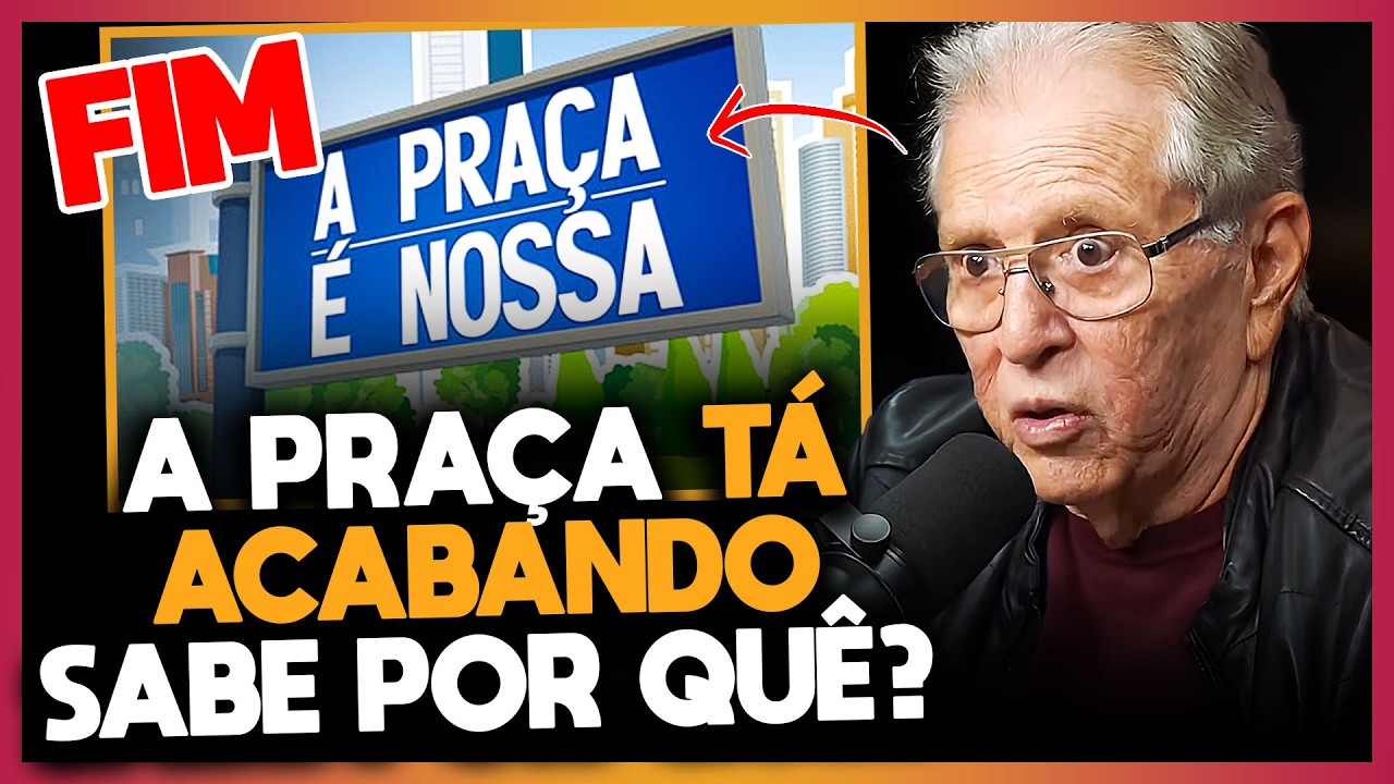 ÚLTIMOS SUSPIROS? CARLOS ALBERTO EXPÕE A CHOCANTE VERDADE SOBRE O FIM DA PRAÇA É NOSSA