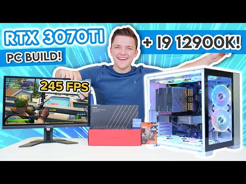 Insane Lian Li O11D Gaming PC Build - ft. RTX 3070Ti & i9 12900K [w/ Gaming Benchmarks!]