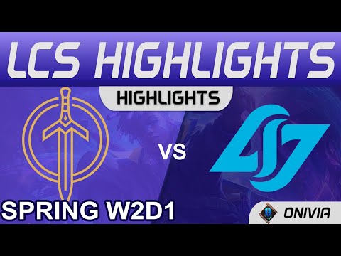 GG vs CLG Highlights LCS Spring Season 2022 W2D1 Golden Guardians vs Conter Logic Gaming by Onivia
