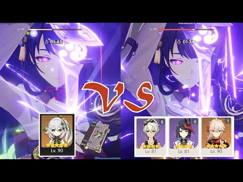 AGGRAVATE VS HYPERCARRY Raiden Shogun Genshin Impact (Updated with Nahida 3.2)