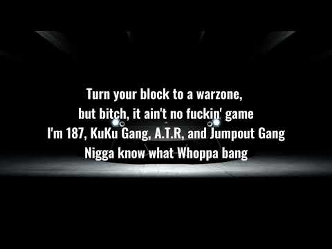 Whoppa Wit Da Choppa - W.A.R (LYRICS) ft Jdot Breezy