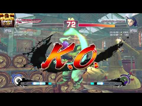 El-venemous (Gouken) Vs (ThisRoseIsForYou) Rose - USF4