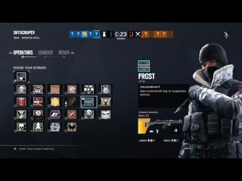 Tom Clancy's Rainbow Six® Siege. Black ice fuze loadout and ragin