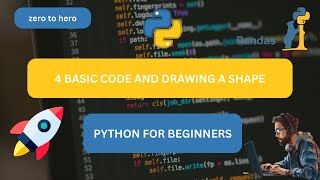 Download the video "Basic Code And Drawing A Shape Using Python"