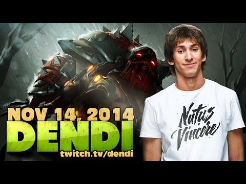 Dota 2 Stream: Na`Vi Dendi - Pudge (Gameplay & Commentary)
