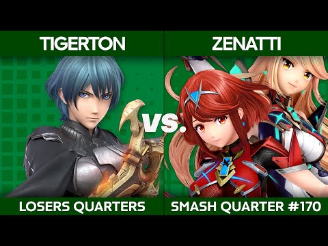 Smash Quarter 170 - Tigerton v Zenatti (Pyra/Mythra): Losers Quarters