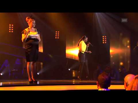 Nicole Bernegger & Leslie Philbert - If I Ain't Got You - 2. Live-Show - Voice of Switzerland 2013