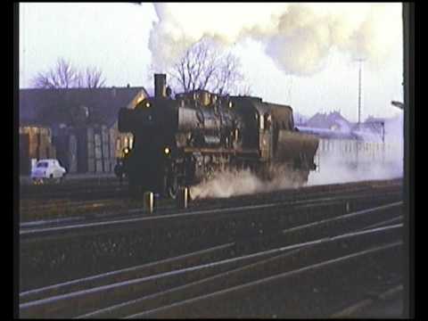 Aulendorf mit letztem Planeinsatz einer 038 - Ostern 1971