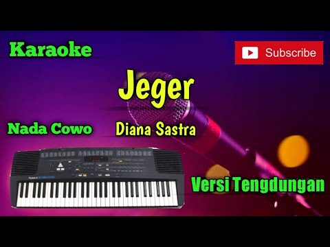 Jeger ( Diana Sastra ) Karaoke Nada Cowo Versi Sandiwaraan